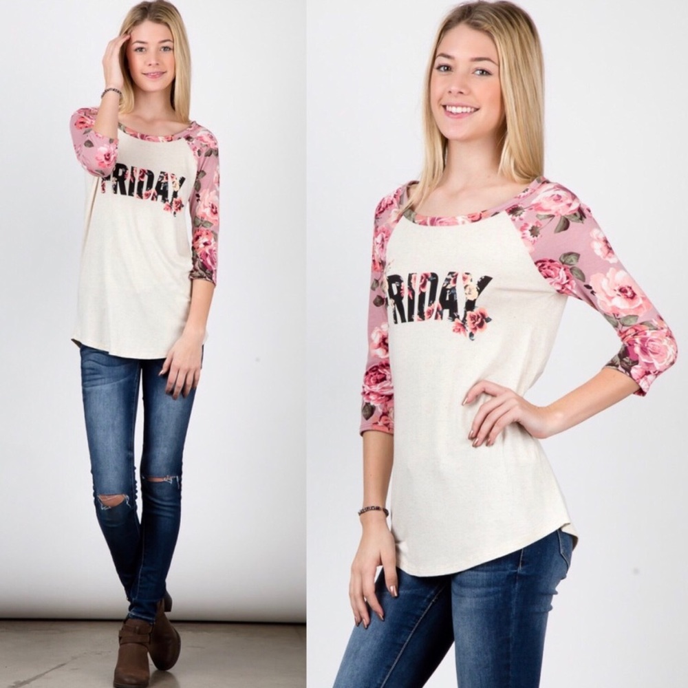 Floral Friday Top